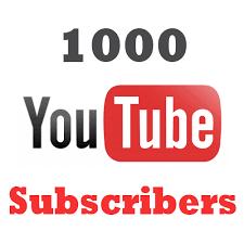 Youtube 1K subcribe ?? 