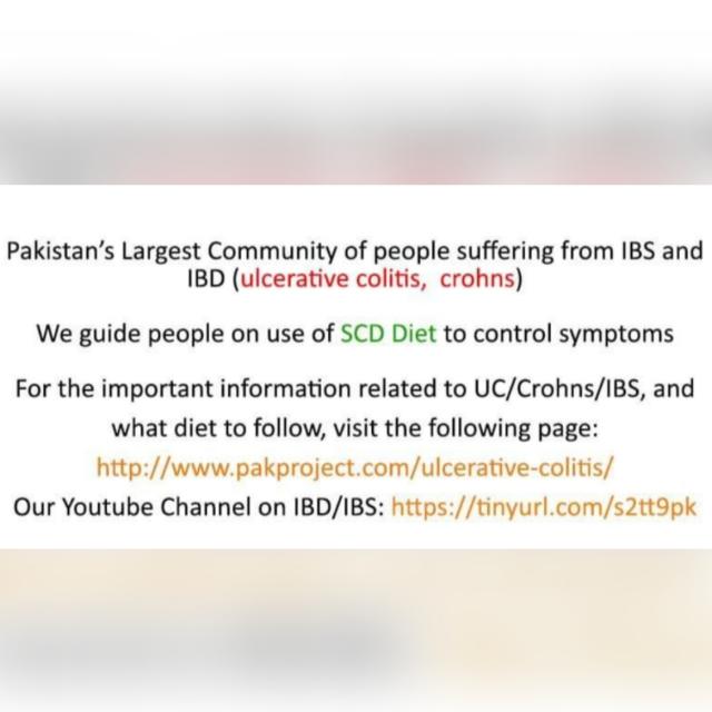 SCD Diet Pakistan