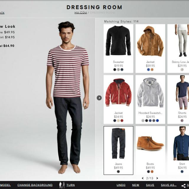 Online mens fashion shop