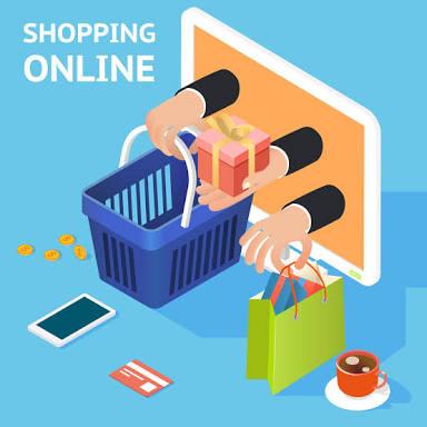 Online shopping. India 