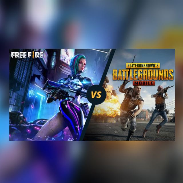 ❤️❤️”PUBG” VS “FREE FIRE”❤️❤️