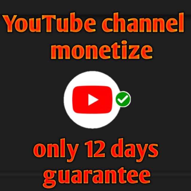 YouTube channel monetize 