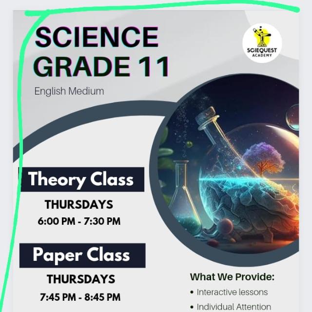 Grade 11 science lessons ⏫⏫