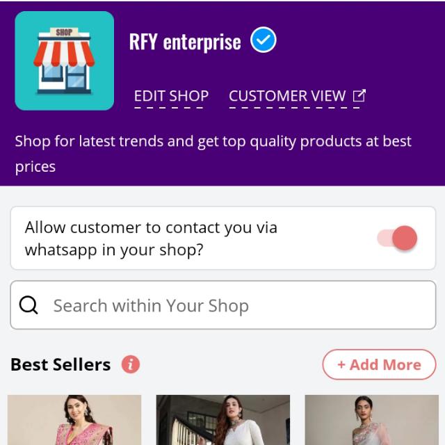 RFY enterprise online fashion market