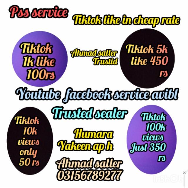 All services tiktok cheap rate like?