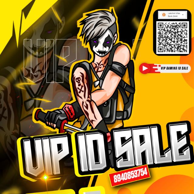 VIP GAMING ID SALE 1