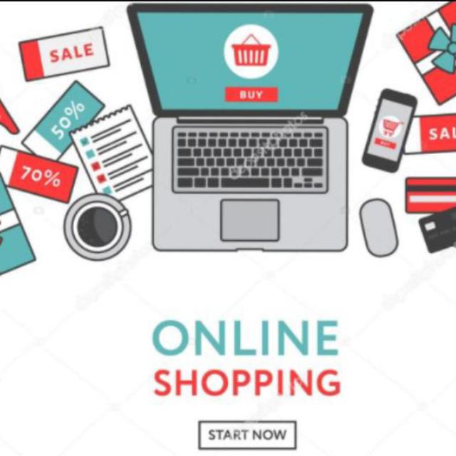 Online Shopping 🛍️👜🛒