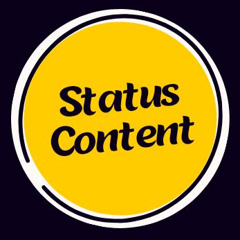 Status content 