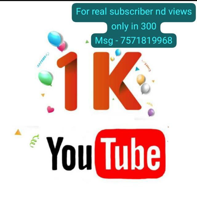 YouTube Subscribe msg - 7571819968