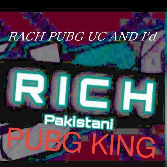 RACH  PUBG UC  And I'd😇