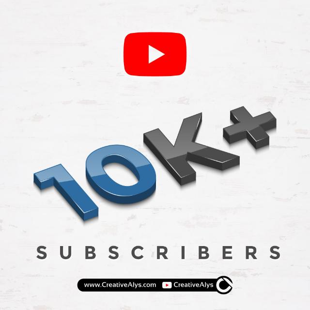 YouTube subscribe 10K Free