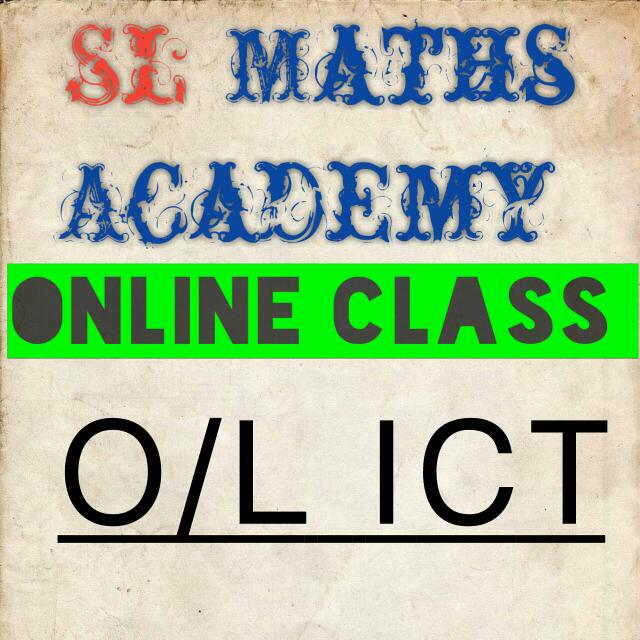 O/L ICT Online Class