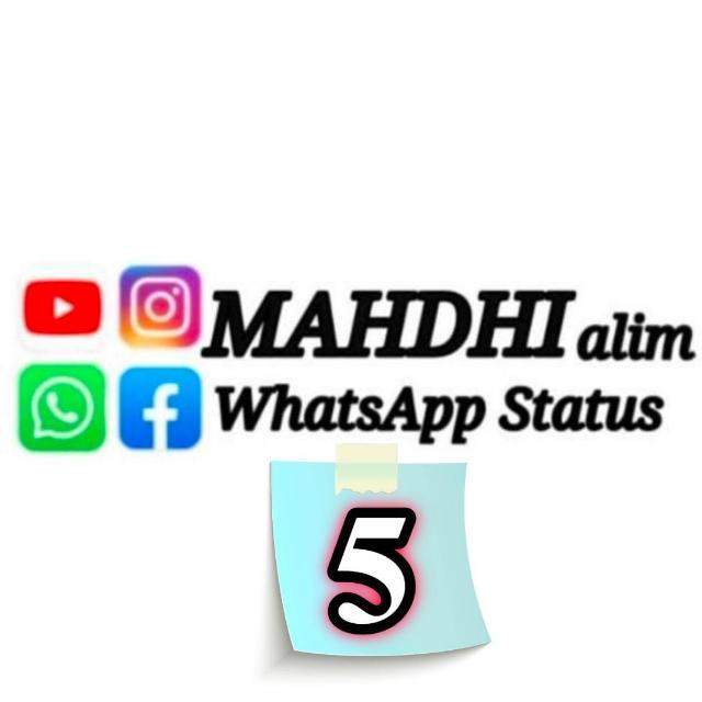 MAHDHI AALIM WP STATUS 5