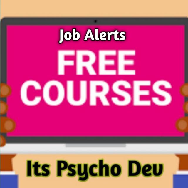 Free courses & Job Alerts