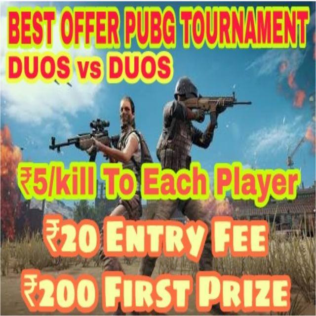 BEST OFFER PUBG TURNAMENT