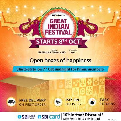 Amazon Great Indian Festival Offer