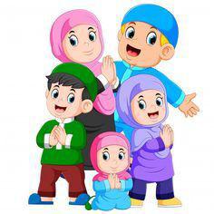 (っ◔◡◔)っ ♥ Islamic family