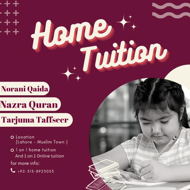 Home Tuition Lahore