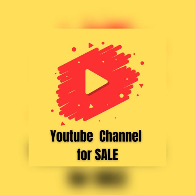 YOUTUBE CHANNELS FOR SALE 