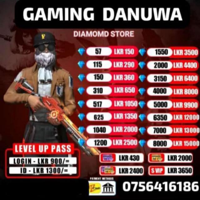 GAMING DANU ACC & DIAMOND STORE 1️⃣?