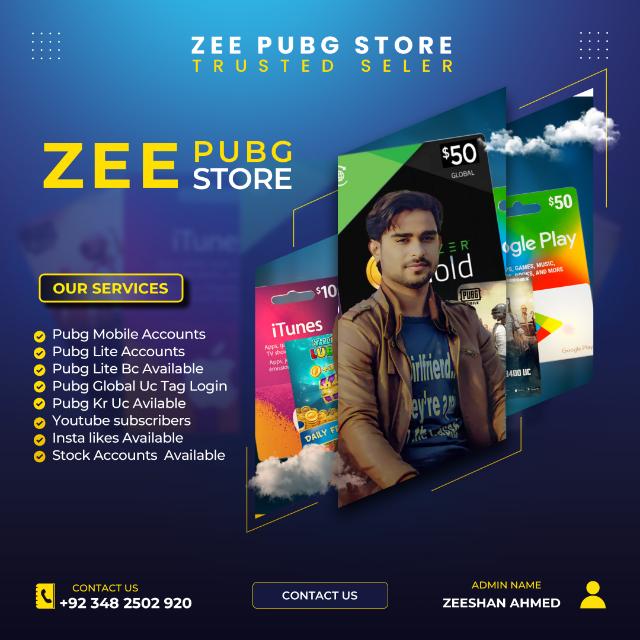 ZEE PUBG STORE 1✅