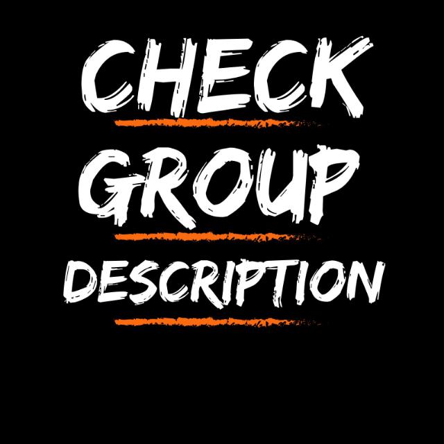 Check Group Description