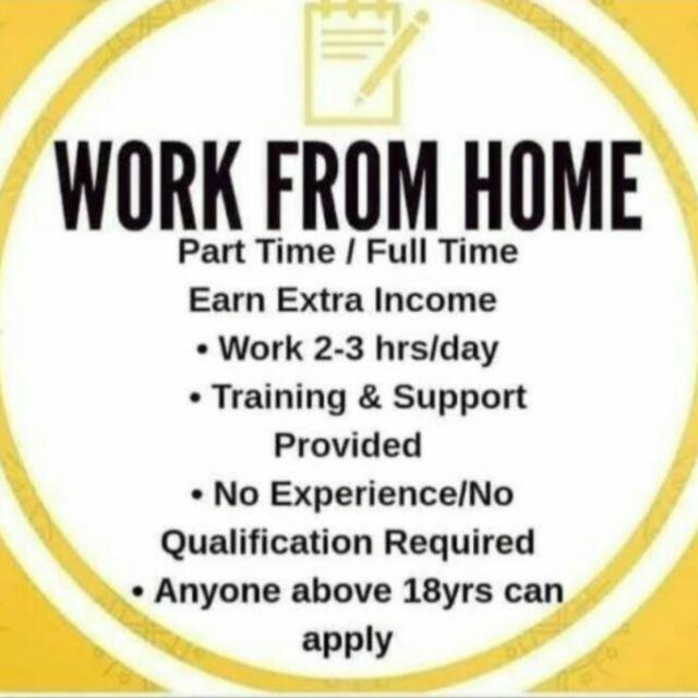  ? Work from home ?